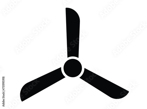 Sleek vector ceiling fan with remote control for efficient air circulation, modern design, and quiet operation for stylish and comfortable living spaces