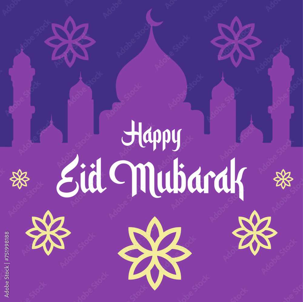 Eid Mubarak Social Media Post Template Eid Mubarak Social Media Post Template