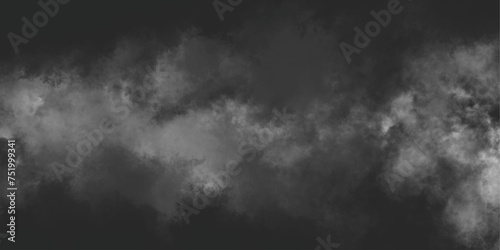 Black vector cloud smoke isolated texture overlays liquid smoke rising powder and smoke realistic fog or mist for effect,cloudscape atmosphere dirty dusty ice smoke vector illustration. 