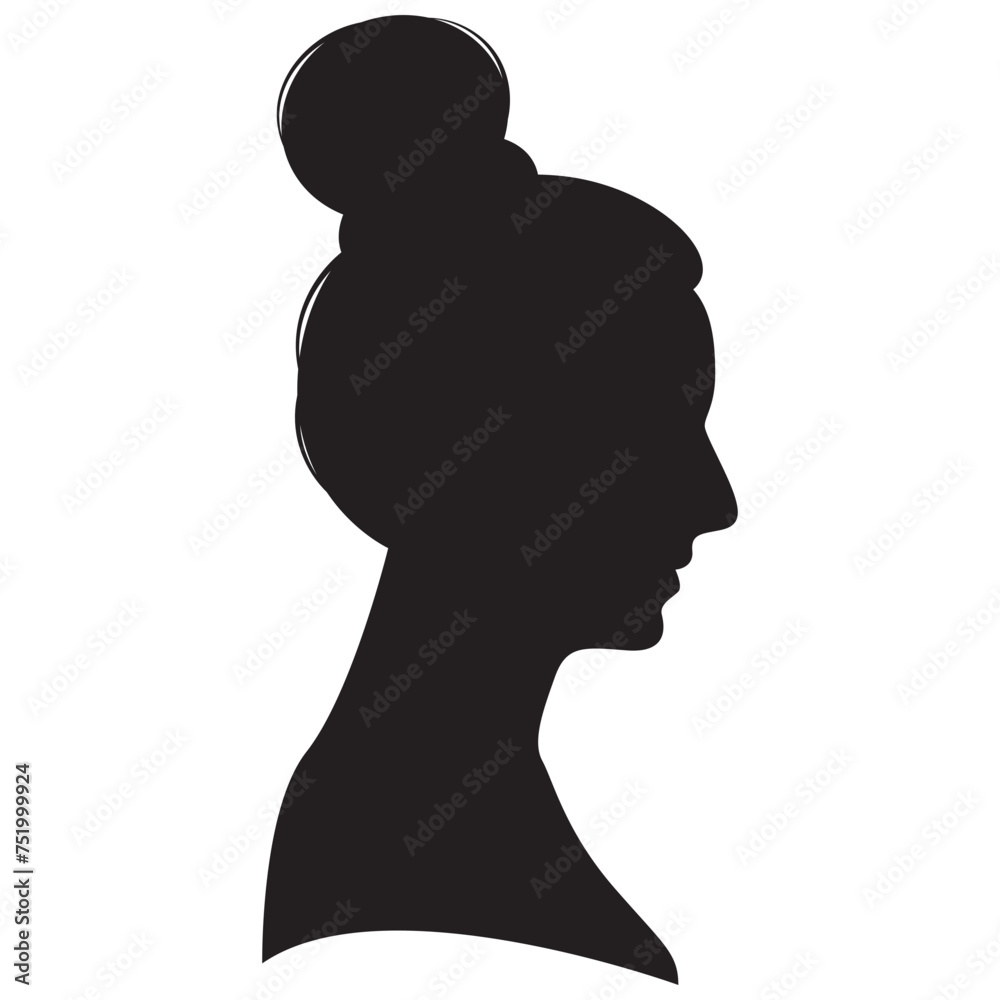 Woman Head Silhouttet