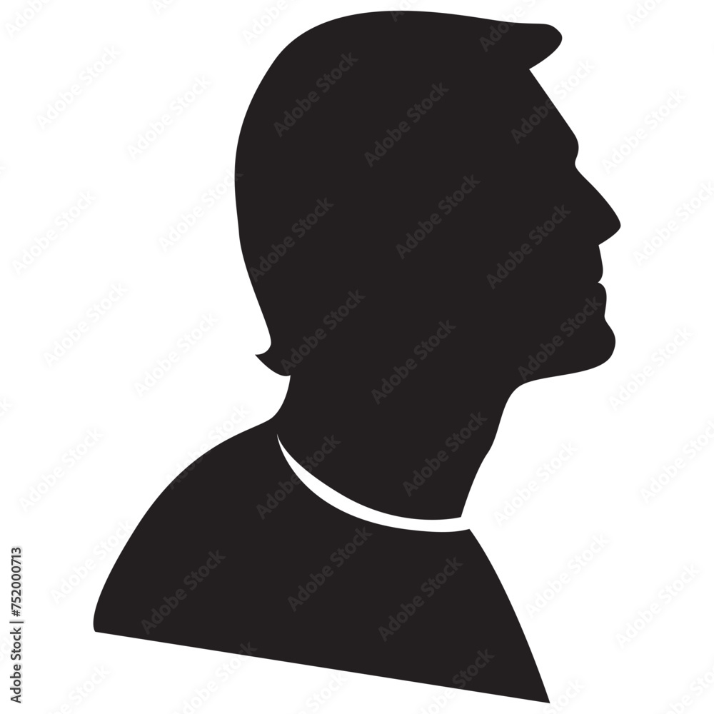 Man Head Silhouette Man Head Silhouette