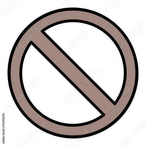 crosscircle line filled icon
