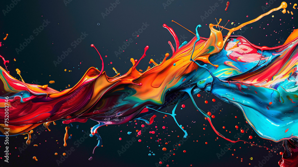 Multi color design with clean background. Multi color design with clean background.