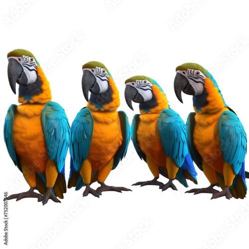 blue and yellow macaw ara ararauna