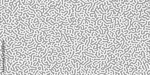Generative algorithm psychedelic background. Reaction-diffusion or turing pattern formation. Organic lines in memphis.