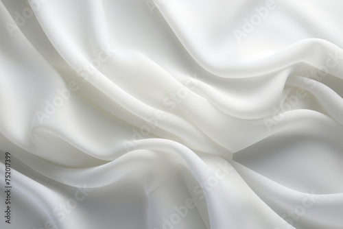 White Cloth Abstract, Soft Waves Accentuate Texture Background, Soft smooth purple silk fabric texture, Ai generated