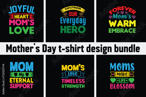 Mother’s Day T Shirt Design Bundle,Mothers day t-shirt design, mom t-shirt design vector