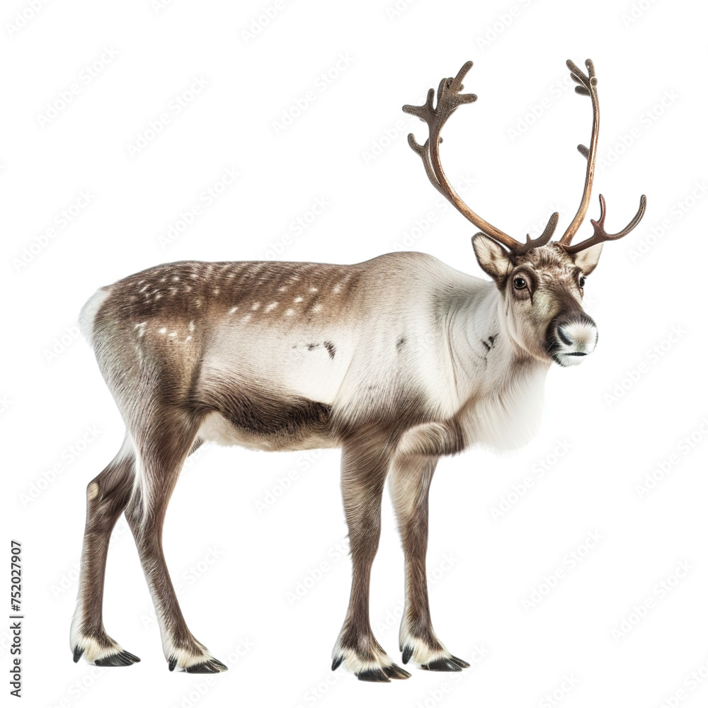 Obraz premium deer isolated on white