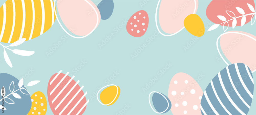 Easter Egg Hunt Template Banner Easter Egg Hunt Template Banner