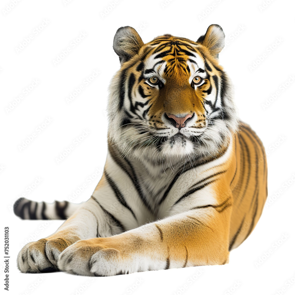 Fototapeta premium white bengal tiger