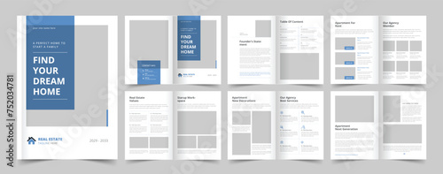Real Estate Magazine Template