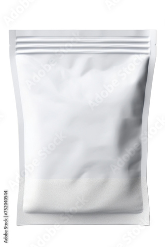 white plastic package for mock-up design