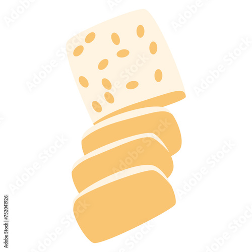 Tempeh Illustration