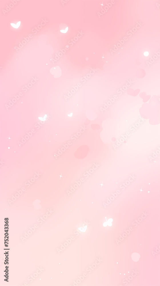 ピンク壁紙