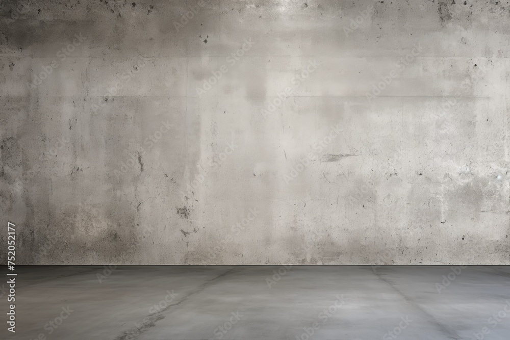 A simple room with a concrete wall and a fire hydrant, suitable for various industrial or urban concepts