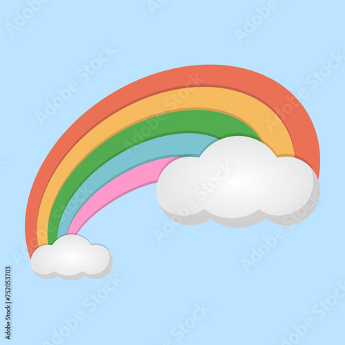 Rainbow_Vector Image And Illustration