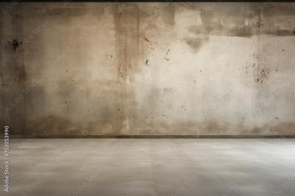 Simple and modern empty room with concrete wall. Suitable for interior design concepts Simple and modern empty room with concrete wall. Suitable for interior design concepts