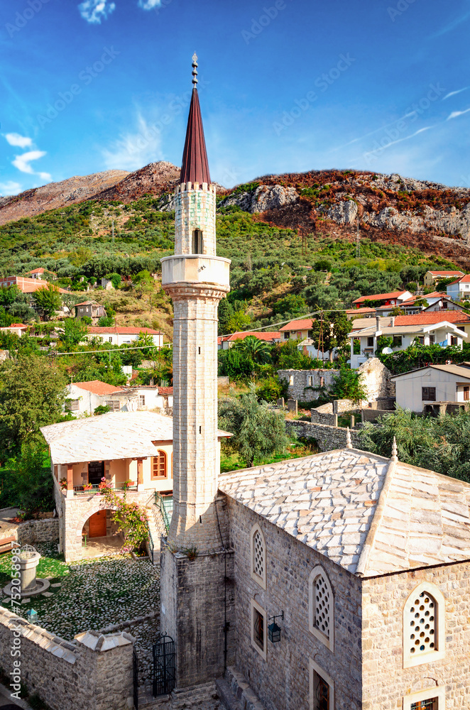 Omerbasic's mosque in Bar, Montenegro