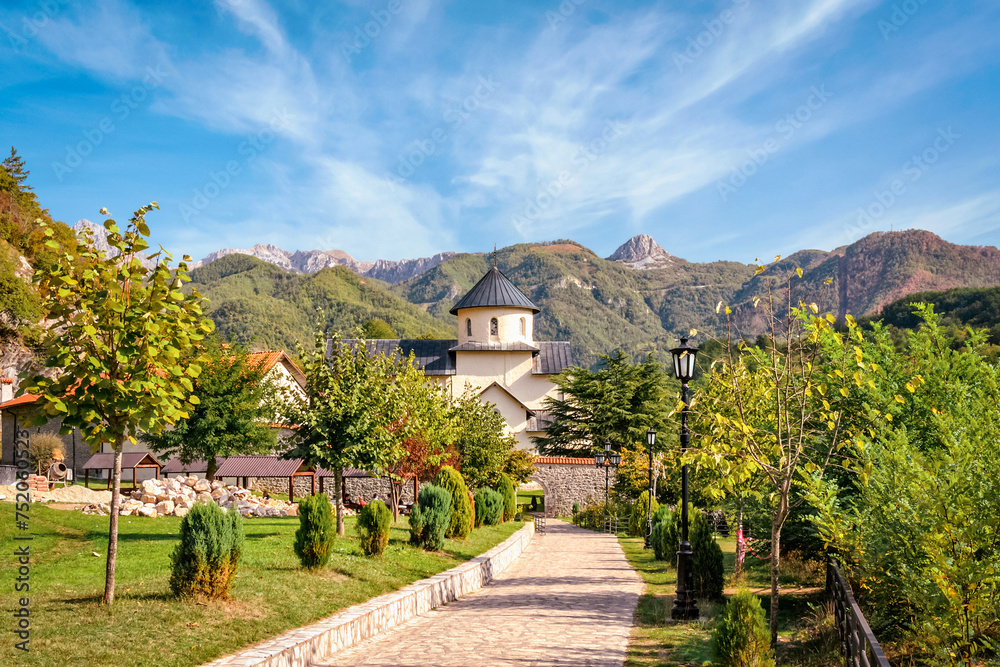 Moraca monastery in Montenegro