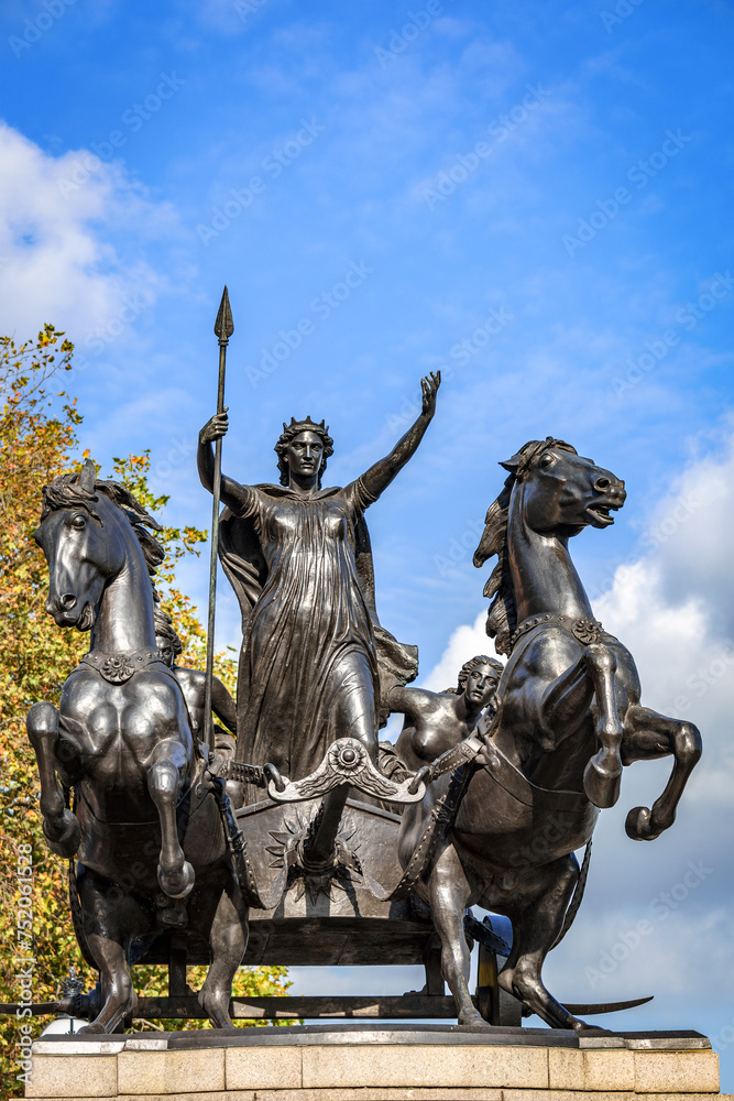 Boudiccan Rebellion monument in London