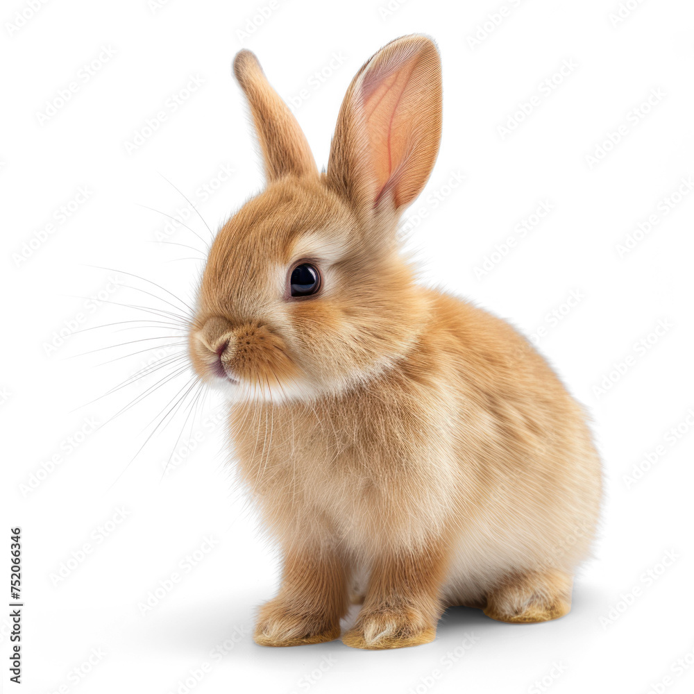 rabbit on transparency background PNG