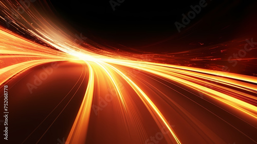 light lines, curved wavy lines