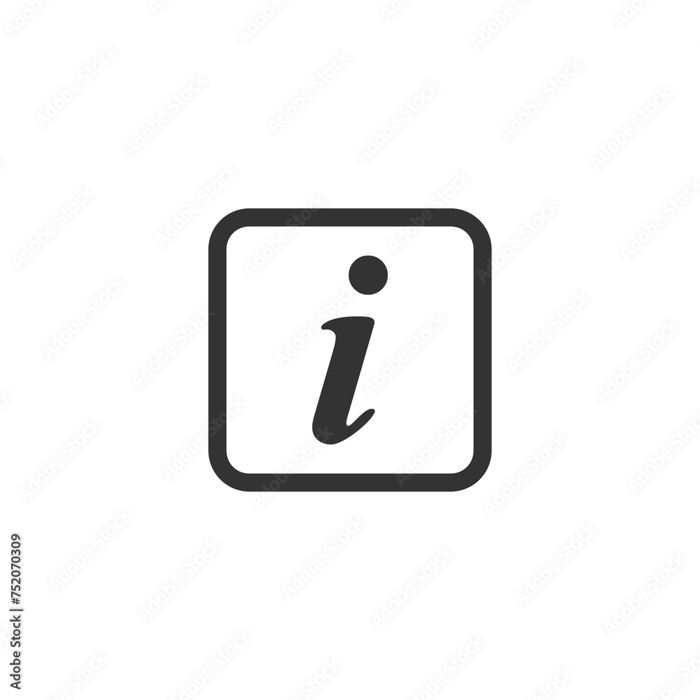Information, internet icon isolated on transparent background Information, internet icon isolated on transparent background