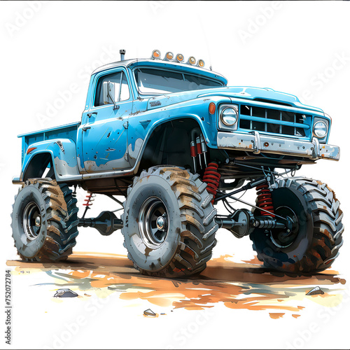 Monster Truck Clipart