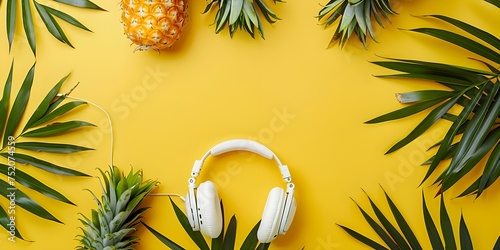Pineapples Jamming to Sweet Tunes