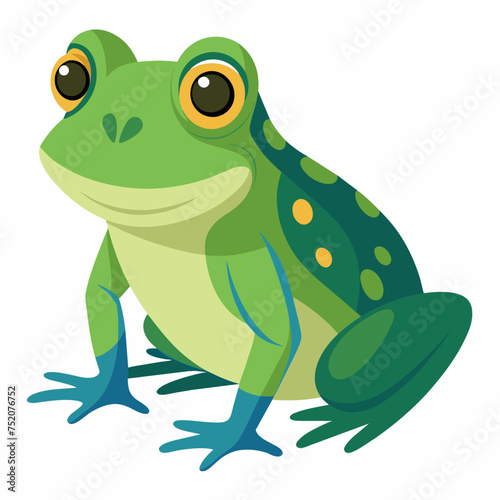 Frog Toad polliwog animal froggy frogling pet vector illustration draw cartoon pretty cute