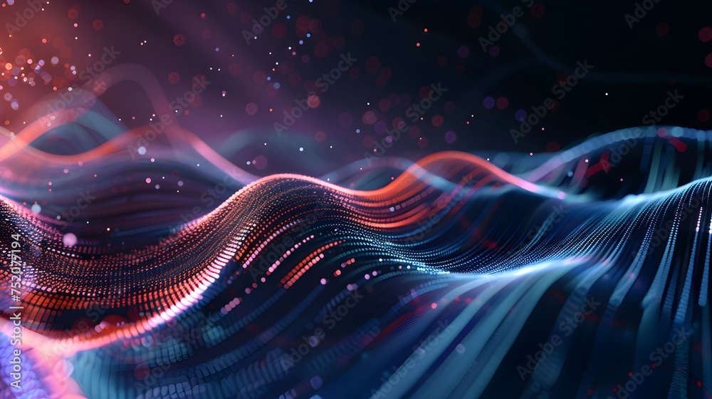 Abstract analysis visualization. Landing page wallpaper. Abstract analysis visualization. Landing page wallpaper.