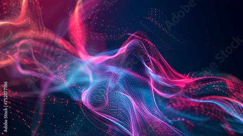 Abstract analysis visualization. Landing page wallpaper.  © PSCL RDL
