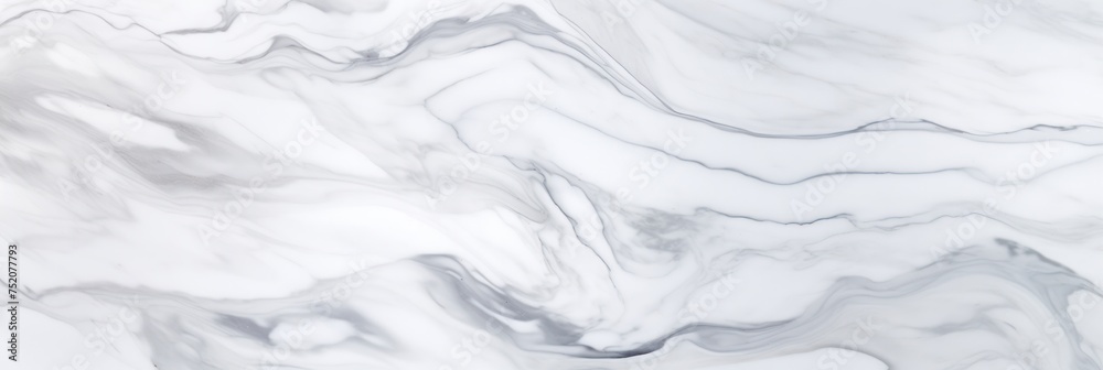 Obraz premium panoramic white background from marble stone texture luxury detail.