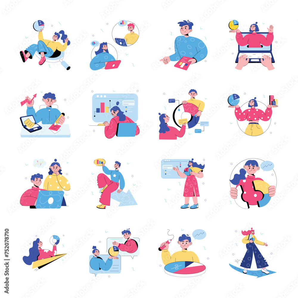 Pack of Data Analytics Mini Hand Drawn Illustrations
Pack of Data Analytics Mini Hand Drawn Illustrations