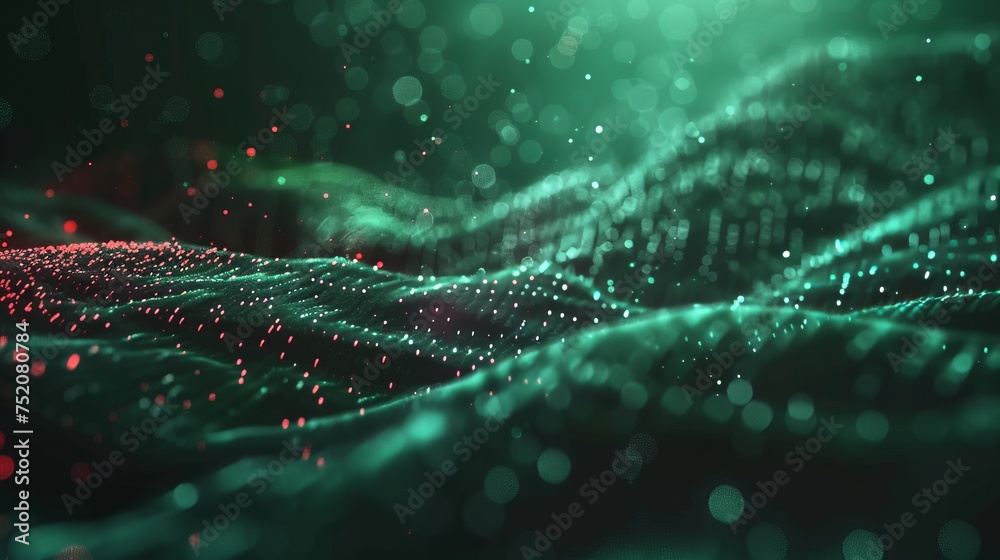Abstract data technology background: connecting dots and lines on dark surface - 3d rendering, 4k Abstract data technology background: connecting dots and lines on dark surface - 3d rendering, 4k