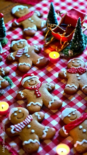 Christmas gingerbread cookies © Emilian