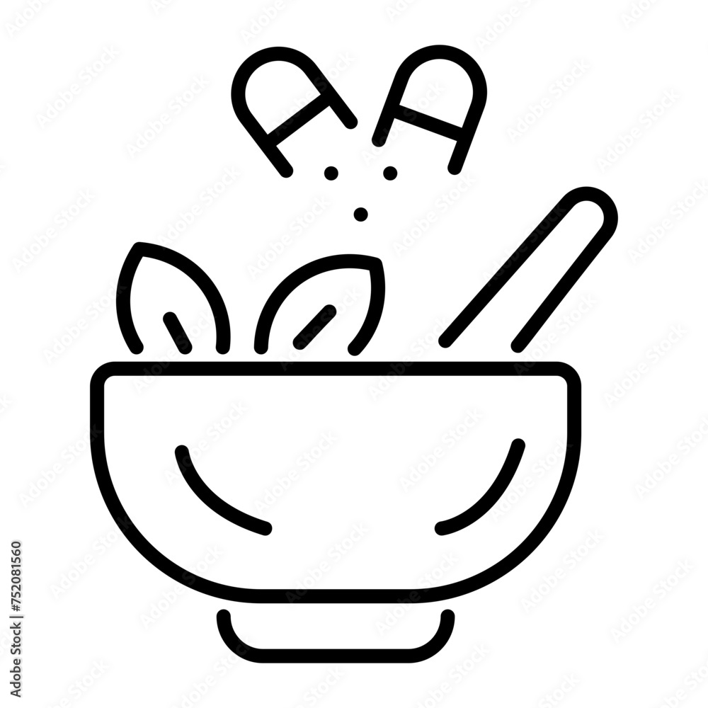 Check out linear icon of herbal medicine Check out linear icon of herbal medicine