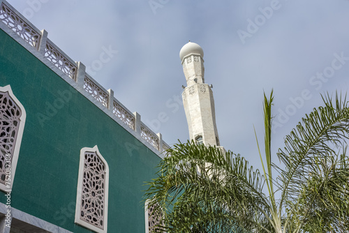 minaret de la mosquée de Saint-Denis, île de la réunion  © Unclesam