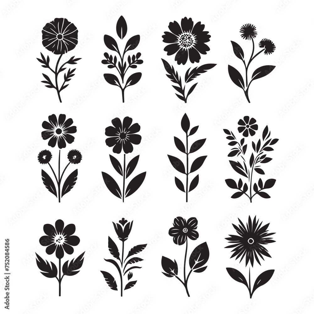 Fototapeta premium Flower illustration