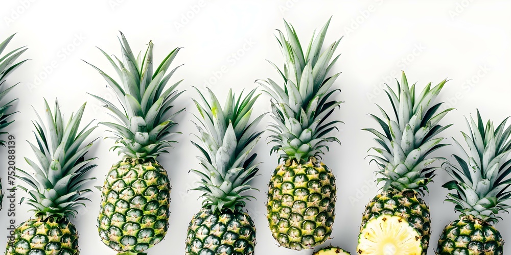 Pineapples Pattern: Artistry in Nature Pineapples Pattern: Artistry in Nature