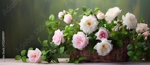 Elegant Basket Adorned with...