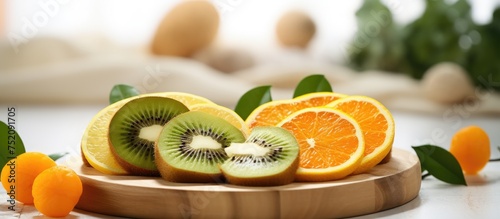 Vibrant Fresh Fruits Arrang...