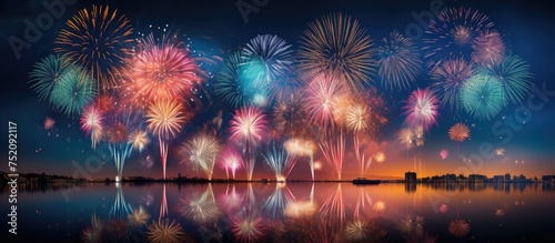 Vivid Explosive Fireworks I...