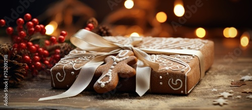 Festive Gingerbread Cookie ...