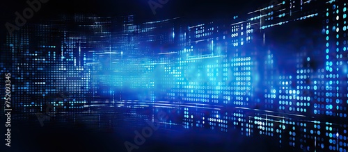 Futuristic Binary Code Prog...