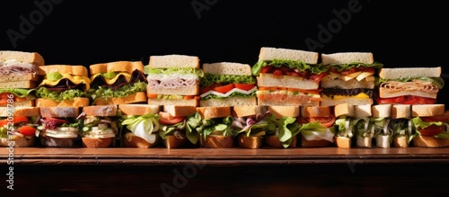 Delicious Assorted Sandwich...