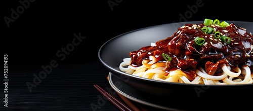 Savory Korean Jajangmyeon N...