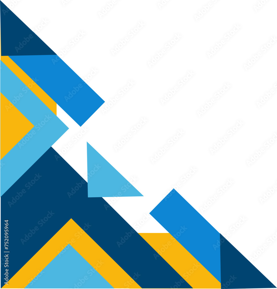 Geometric Corner Shape Geometric Corner Shape