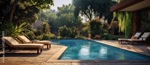 Tranquil Backyard Oasis wit...