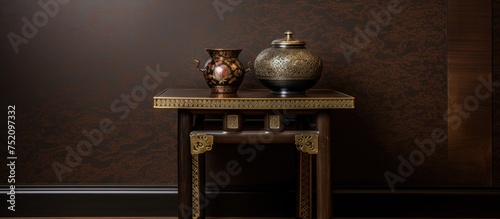 Elegant Oriental Side Table...